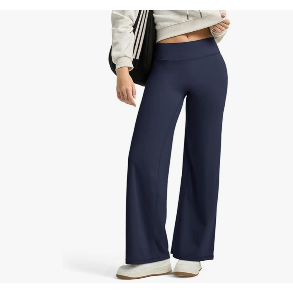 Women's Navy Blue Straight Leg Pants XXL - Picture 2 of 11